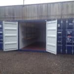 shipping container shelving bracket - standby self storage