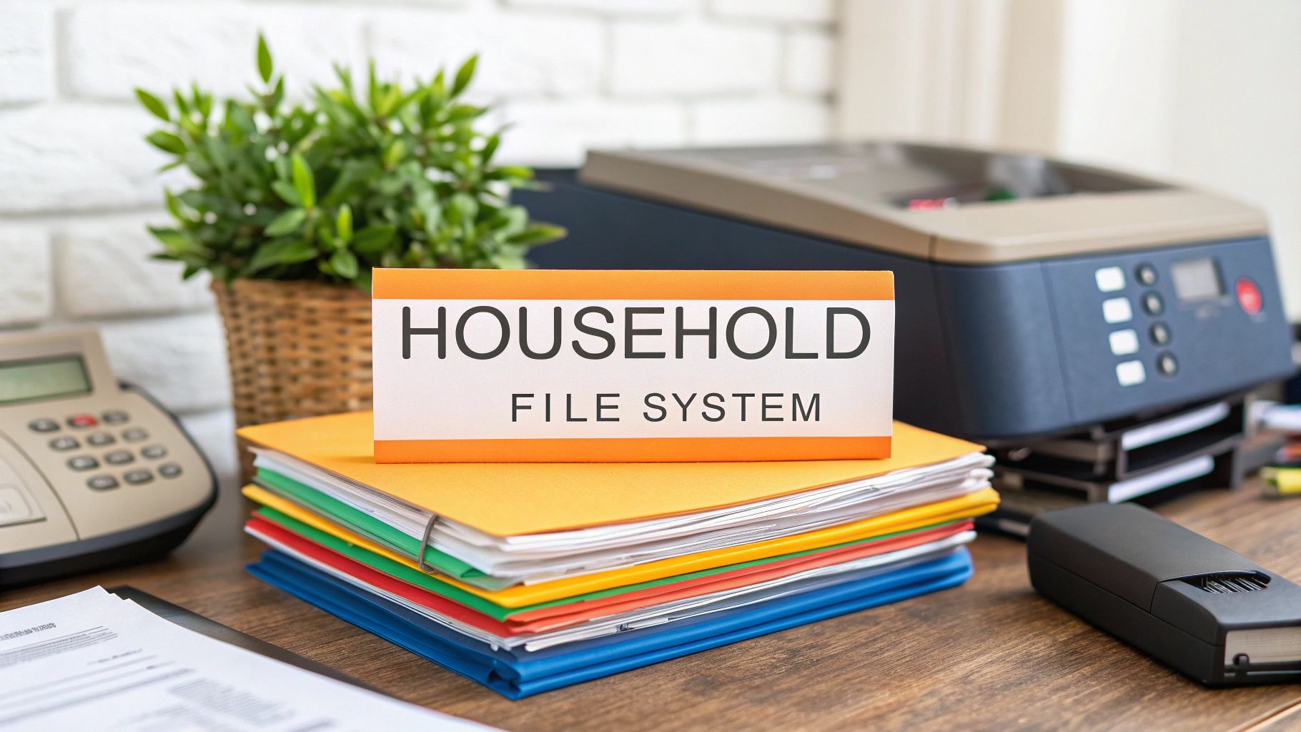 Build a Household File System That Actually Works - StandBy Self Storage